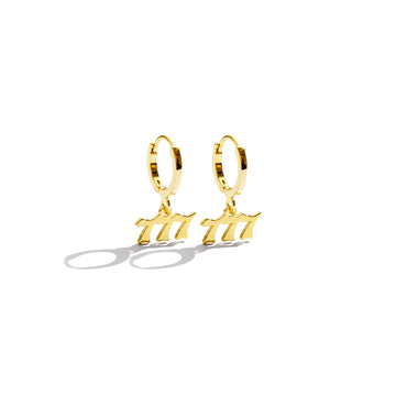 ANGEL NUMBER EARRINGS