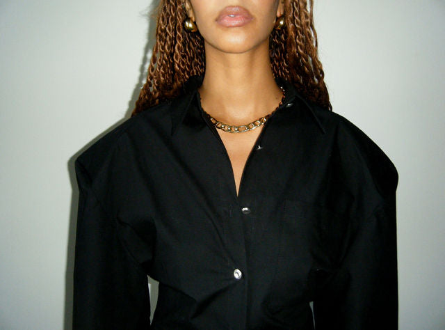 FIGARO STATEMENT NECKLACE - GOLD