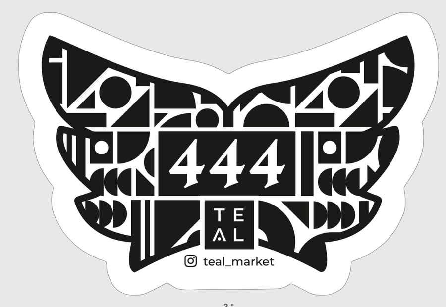 444 - ANGEL NUMBER STICKER