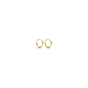 MINI MODERN HOOPS - GOLD