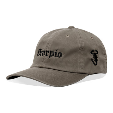 SCORPIO ZODIAC HAT (OLIVE/GREY)