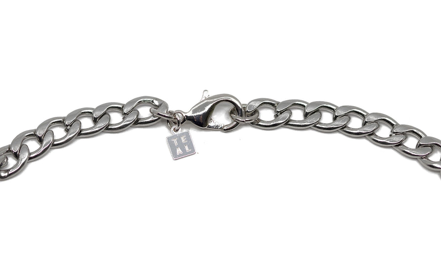 Curb Chain Necklace - SILVER