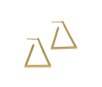 Strata Medium Hoop Earrings