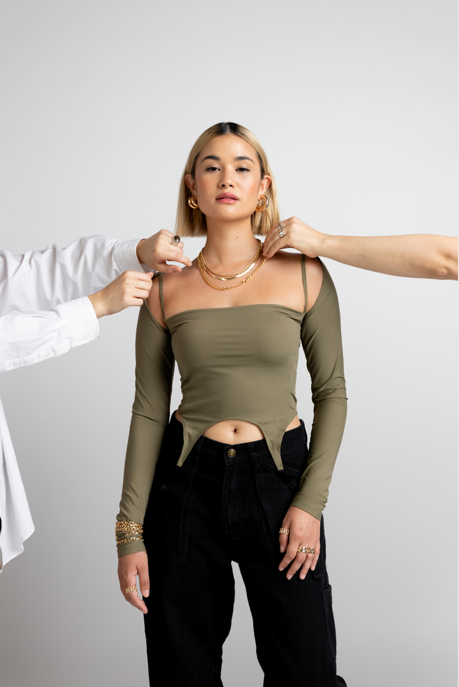 AXEL ROPE NECKLACE - GOLD