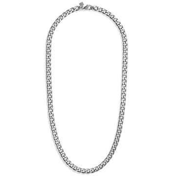 Curb Chain Necklace - SILVER