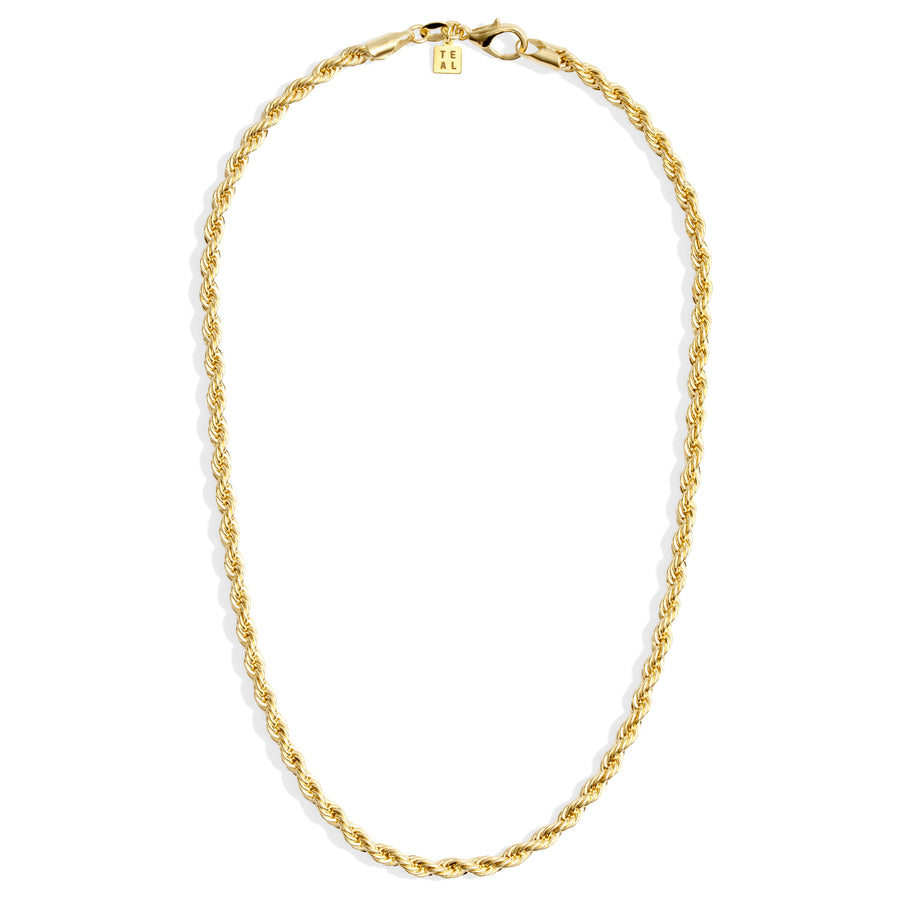 AXEL ROPE NECKLACE - GOLD