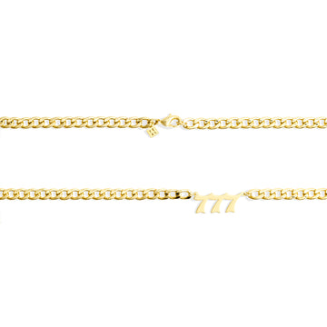 ANGEL NUMBER BELLY CHAIN - GOLD