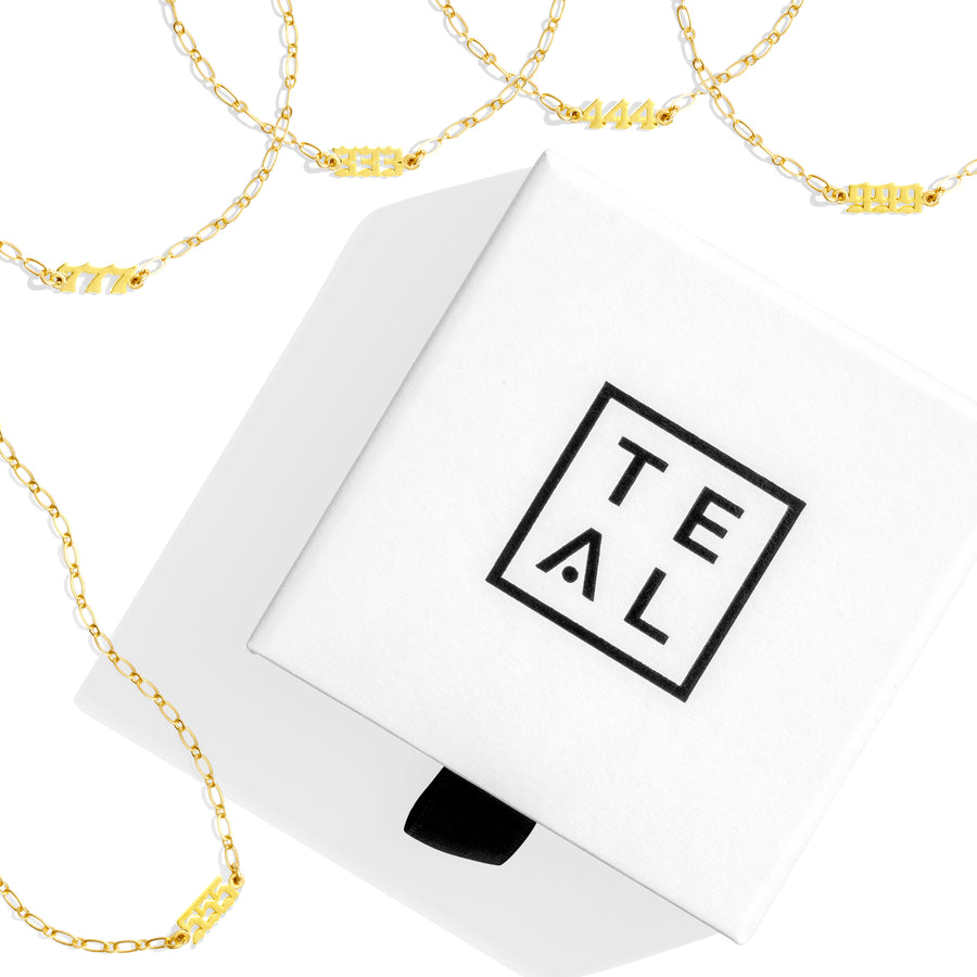 MICRO ANGEL NUMBER BRACELET/ANKLET