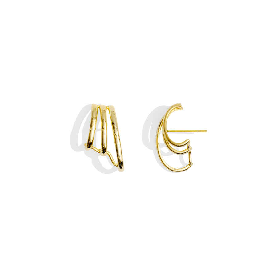 RAE EARRINGS - GOLD