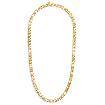 Curb Chain Necklace - GOLD