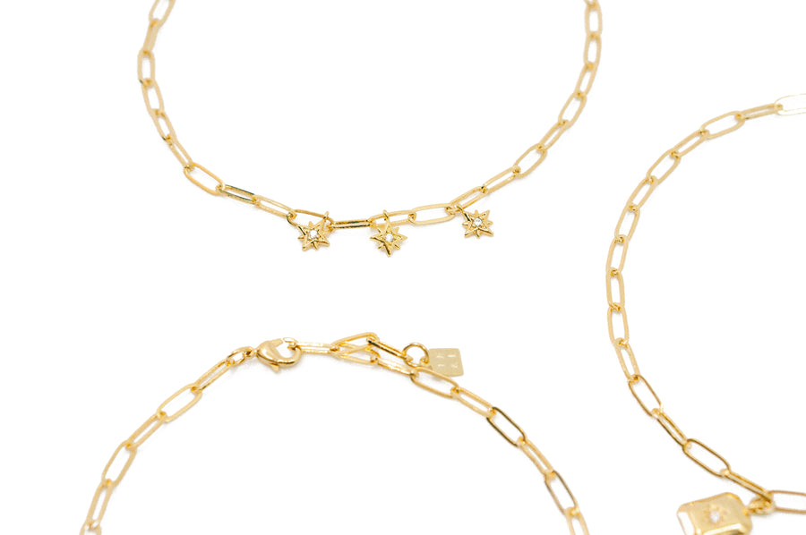 Luce Trio Link Bracelet
