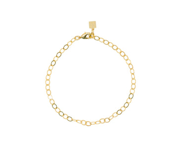 OVAL CHAIN BRACELET