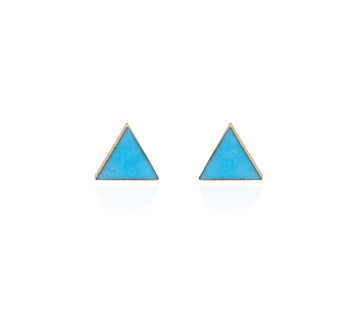 Tri Turq Studs