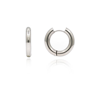 SIA HOOPS LARGE - SILVER